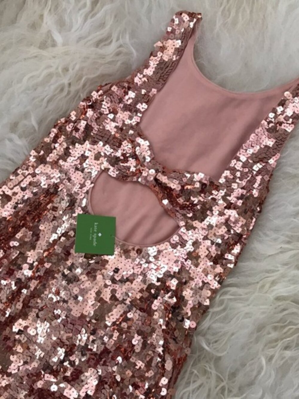 kate spade new york sequin bow minidress 1400 - Picture 5 of 8